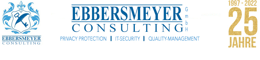Ebbersmeyer Consulting – Original-Logo zum Jubiläum 1997–2022